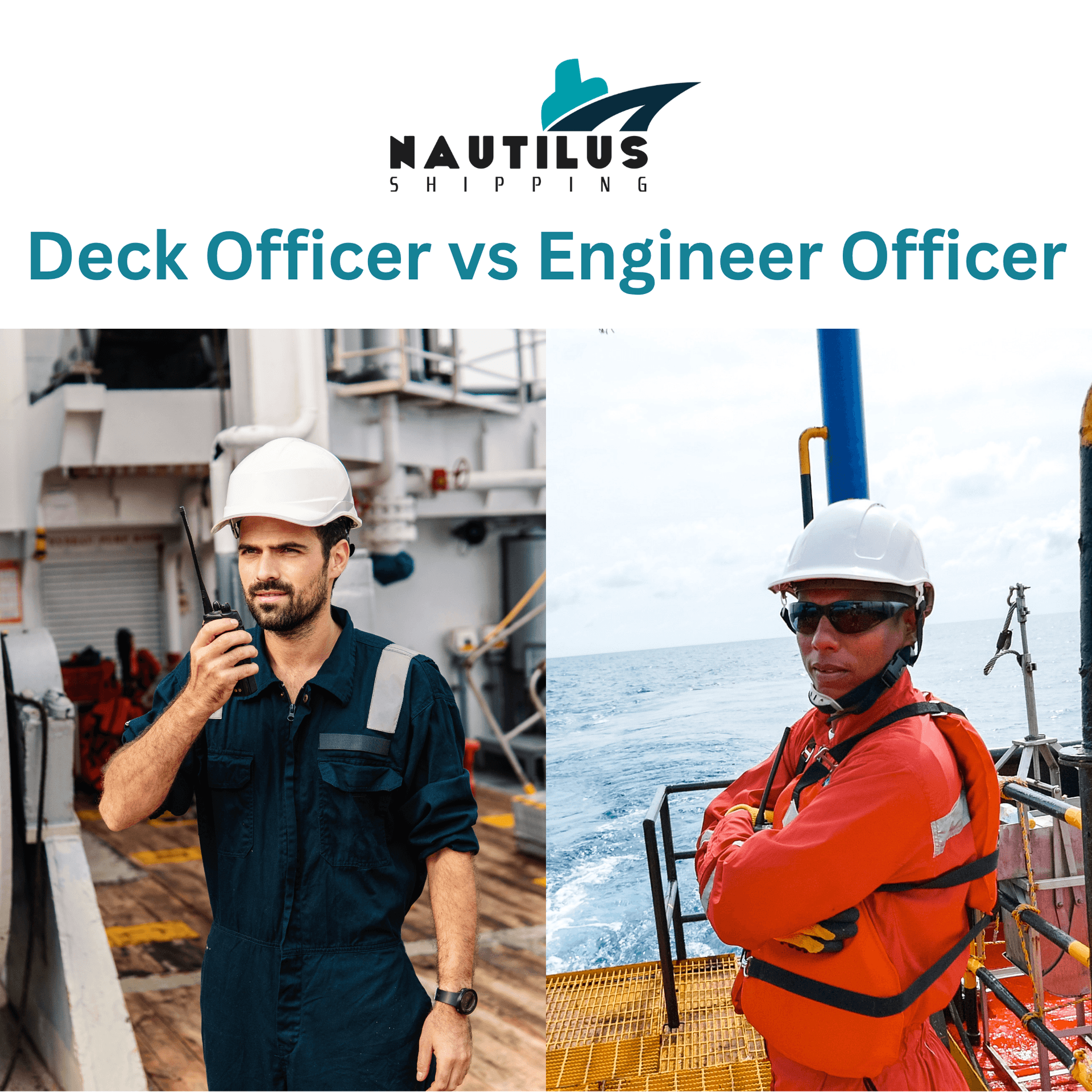 Deck Officer vs Engineer Officer: Understanding Two Essential Maritime Careers